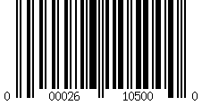 Barcode für Ray - Ban Unisex Ersatzgläserpaar Ray - Ban RB3548n Hexagonal Ersatzgläser Metall  Blau Geometrisch Normal Flash