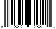 Barcode für Prada  Ersatzbügel Prada PR 19zs Ersatzbügel Acetat Schwarz