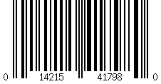 Barcode for Wavemaster Workout DVD Volume 1