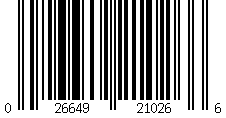 Barcode for Ricoh 821026 High Yield Black Toner Cartridge Genuine Ricoh