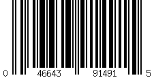 Barcode for 2" x 2" Durable Marking Shape Red