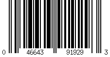 Barcode for 3" Floor Shape Triangle Red