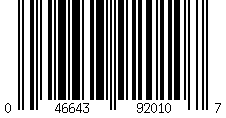 Barcode for 3" Floor Shape Arrow Yellow
