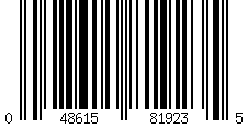 Barcode for Markal 81923 Solid Paint Marker: Black, Oil Base, Round Tip