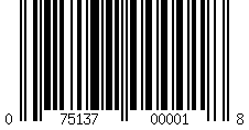 Barcode for Compound W, Wart Remover Maximum Strength, 10 Each