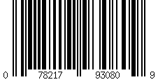 Barcode for 93080 IS Lockout Label for 41 Series Padlocks Black