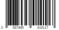 Strichcode: EAN-13  0887445414117