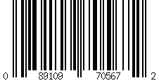 Barcode for 1" x 520" Industrial PTFE Tape