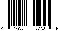 Barcode for Double-Ended Complexion Brush
