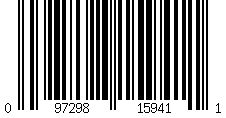 Strichcode: UPC-12  097298159411