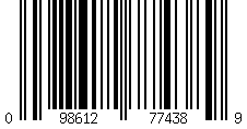 Barcode for 14" Heavy-duty black stripping pad, 5 per case