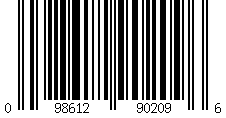 Barcode for Barb, Hose 1/4 H - 1/4 M NPT