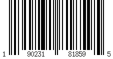 Barcode für Guess Eco Gemma Reißverschlusstasche dunkelblau