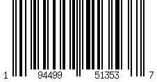 Barcode für Pro 3" Shorts L