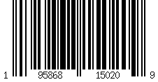 Barcode für Inside Out T-Shirt Herren-Schwarz