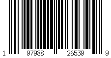 Barcode für VEVOR 6er-Set Sichtlagerboxen Stapelboxen Stapelkisten Lagerkästen Blau/Rot