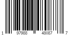 Codice a barre: UPC-12  197988480877
