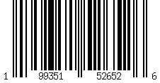 Strichcode: UPC-12  199351526526