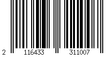 Barcode für Die Bridge-Geldborse Schwarz