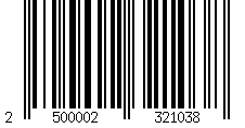 Barcode für Padschwamm 'Green Rise' Gelb-Schwarz - 10er-Set