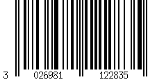Barcode für Dymo Durable 2112283 Etikett Schwarz auf Weiß (54 mm x 25 mm)