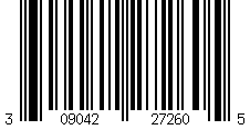 Barcode for Major Pharmaceuticals, Niacin, 100 Tablets