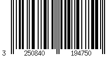 Barcode for Coolmax hiking socks Élémenterre Notos