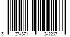 Barcode for Organza Indecence Eau de Parfum 3.3 oz