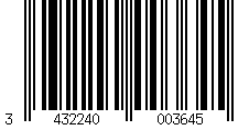 Barcode for Santos De Cartier Concentree Eau de Toilette 3.3 oz