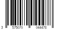 Barcode for Amber Eau de Parfum 3.4 oz
