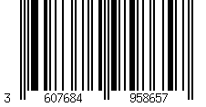 Strichcode: EAN-13  3607684958657