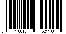 Barcode for Flexible flask ATLET Nutrition