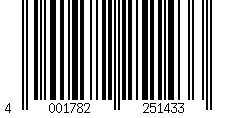 Barcode für Laurel Steckklip PinZack VE=100 Stück schwarz