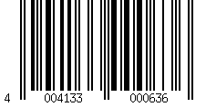 Barcode für APS Butterdose; 16x10x5.5 cm (LxBxH); silber/transparent; rechteckig