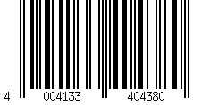 Barcode für APS Salz- und Pfefferstreuer mattiert 6 Löcher; 4x9 cm (ØxH); transparent