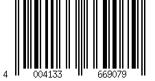 Barcode für APS Trinkflasche Ø 6,5 cm, H: 23,5 cm Glas, 0,55 Liter Schraubverschluss aus 18/8 Edelstahl, Polypropylen, Silikon; 550 ml, 6.5x6.5x23.5 cm (LxBxH); transparent