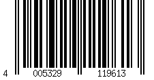 Barcode für Heyda Motivstanzer für Karton bis 220g/qm Pferd klein 15x15mm