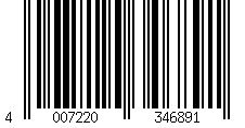 Barcode für Schleifstift Zylinderform INOX
