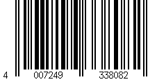Barcode für Hama CD-/DVD-Schutzhüllen 25, Transparent