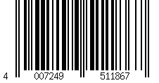 Barcode für Hama 51186 DVD Quad Box 5 St