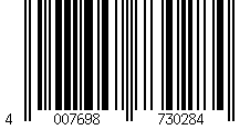 Barcode für Kerzenhalter Nashorn & Papagei Pyramide