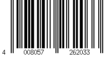 Barcode für Türstopper, Ø 30 x 25 mm, Kunststoff, weiß