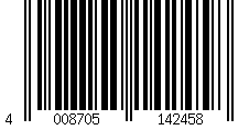 Barcode für HERMA Buchschoner PP mit Lasche transparent 245 x 440mm