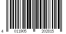 Barcode für Trixie Premium Zug-Stopp Halsband Schwarz - Größe M-L: 35 - 50 cm Halsumfang, 20 mm breit