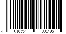 Barcode für Standard-Glühbirne Flosser BA15s