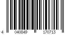 Barcode für Goobay Kabelbinder, wetterfester Nylon, schwarz, 100 Stk. 3,5 mm breit und 20 cm