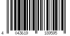 Barcode für Klettverschluss - 200 mm - Schwarz - Delock