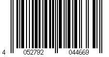 Barcode für LogiLink Patchkabel EconLine, Kat. 6A, U/UTP, 5,0 m, weiß