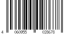 Strichcode: EAN-13  4060955028678