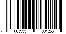 Barcode für Duschkabine/ Duschabtrennung Dusbad Vital 2 Drehtür an Festteil links + Duschwand rechts (Kombination) links 875mm rechts 750mm